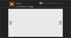 Desktop Screenshot of devriesconstructioninc.com